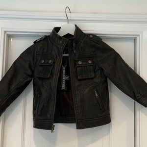 Little Girls Urban Republic Leather Jacket